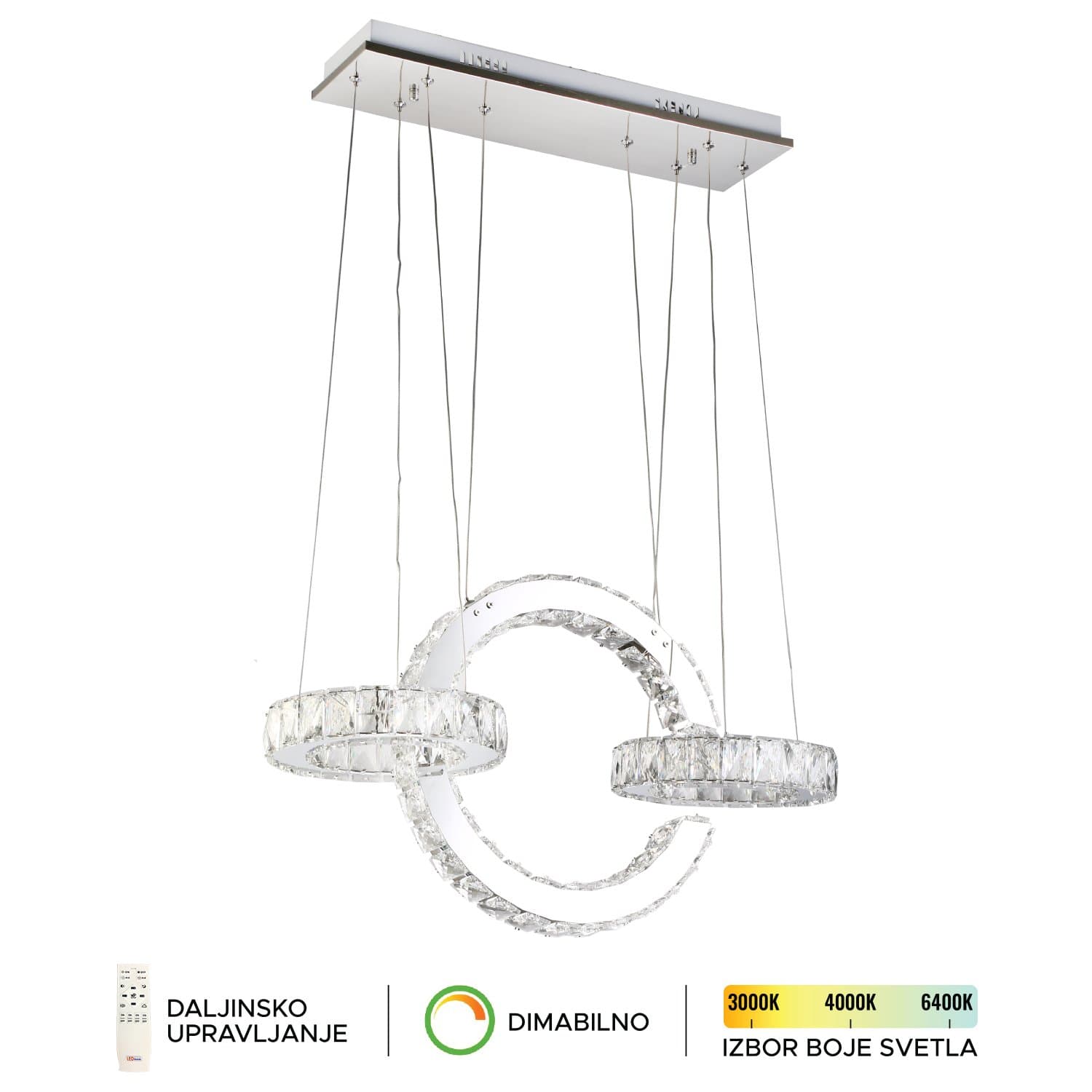 LED visilica KP6010-46V - Dekorativna rasveta