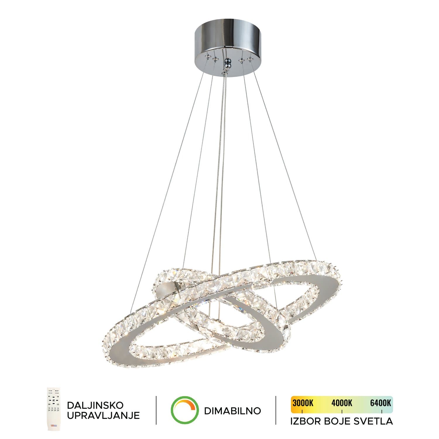 LED visilica KP6020-78V - Dekorativna rasveta