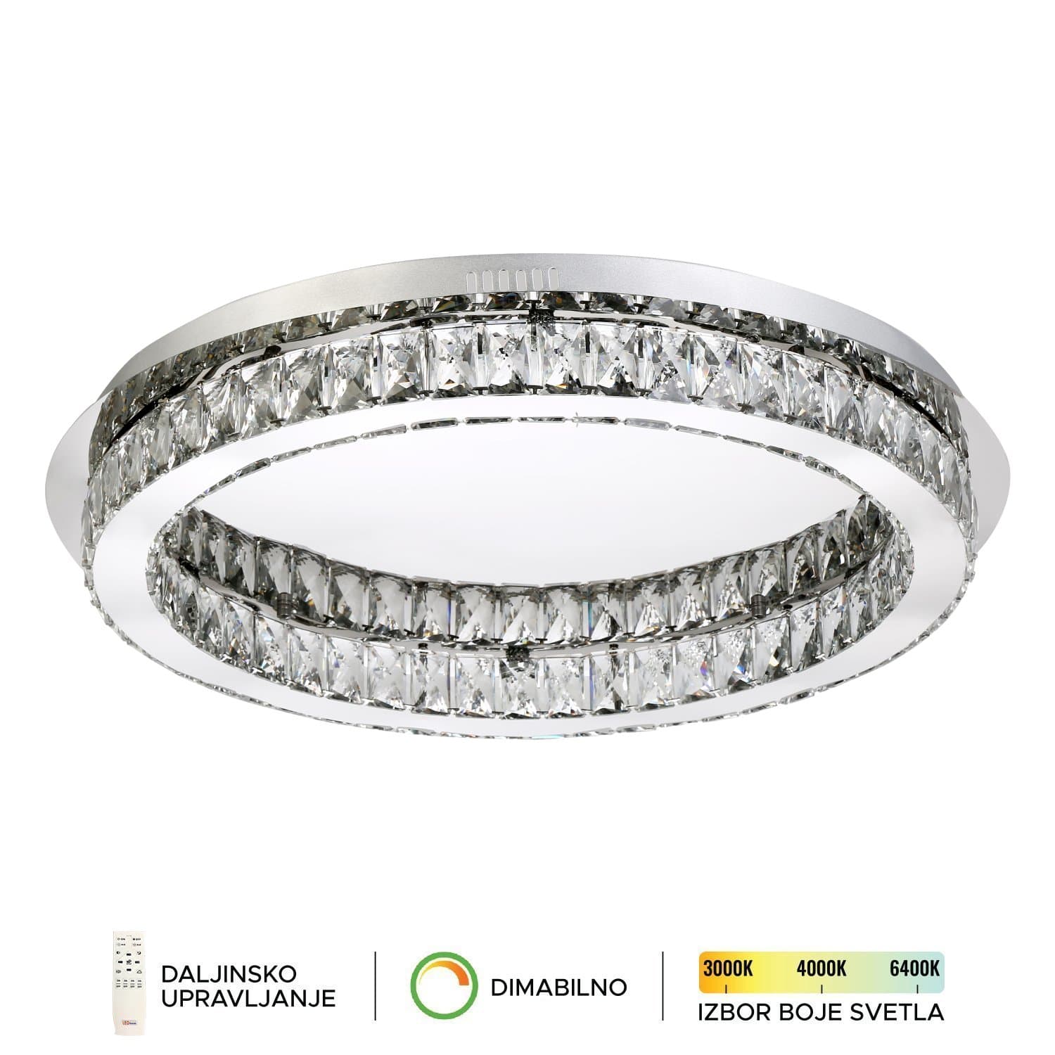 LED plafonska lampa KP6001-46C - Dekorativna rasveta