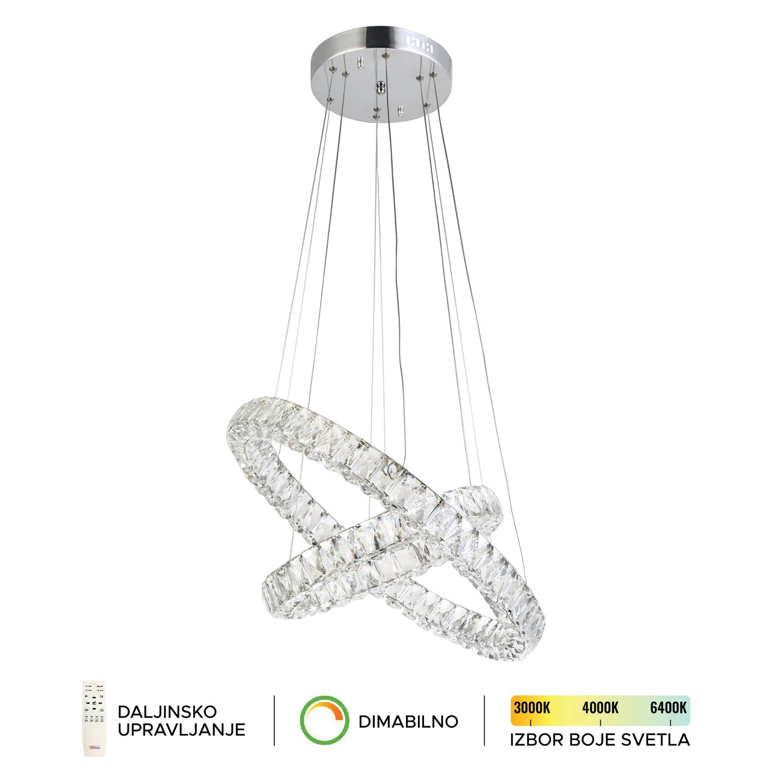 LED visilica KP6003-70V - Dekorativna rasveta