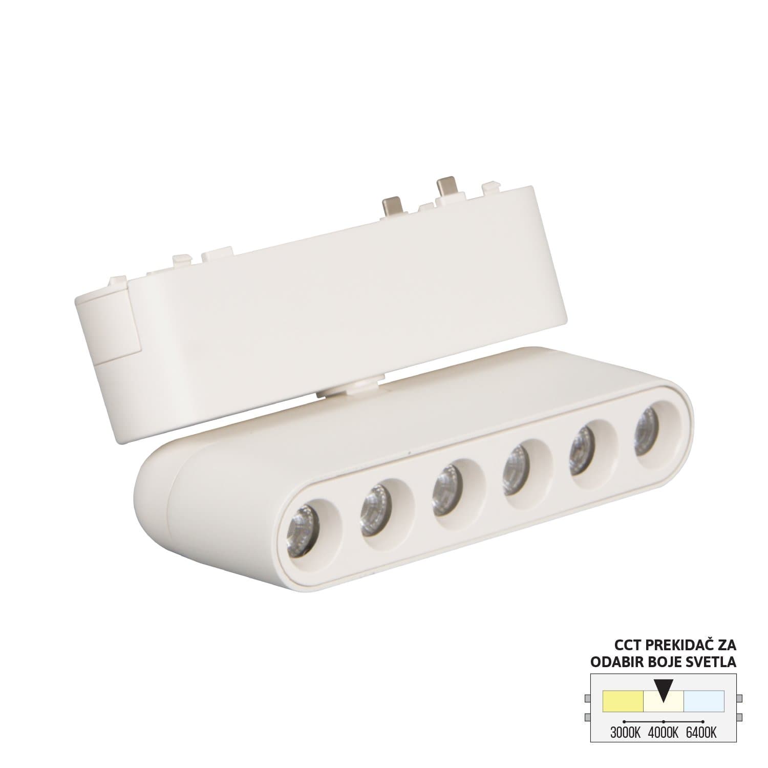 LED magnetna svetiljka CCT ULTRA SLIM FMS2101-6 WH - Novo u ponudi