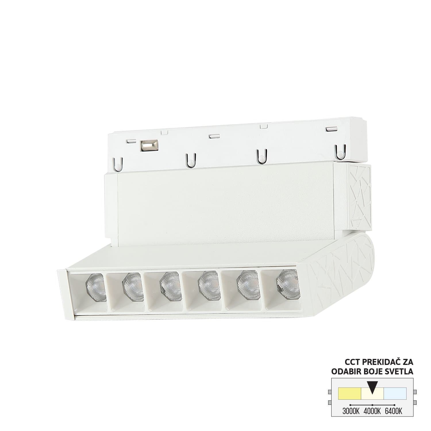 LED magnetna svetiljka CCT FM2101-6 WH - Novo u ponudi