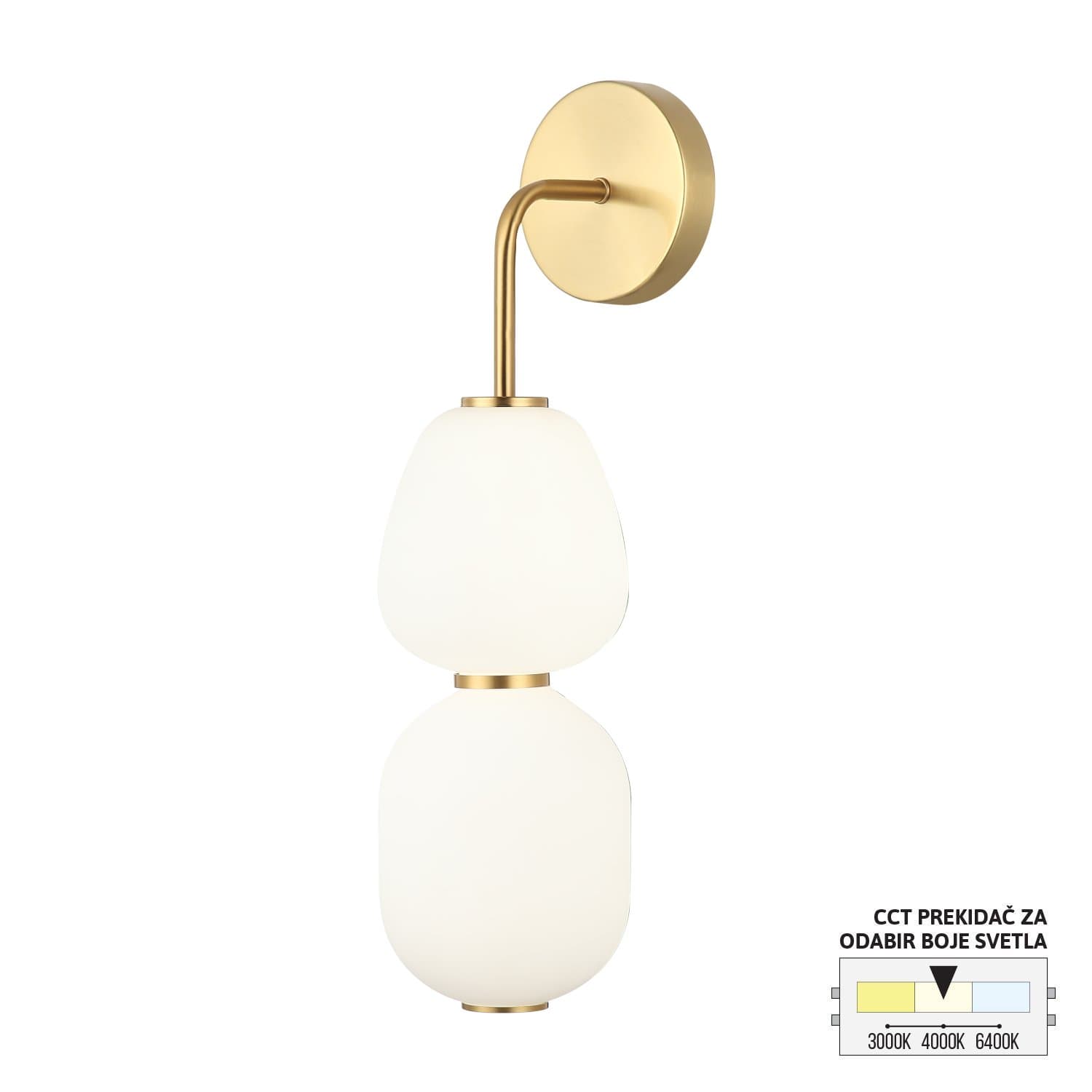 LED zidna lampa F2405-13Z SG - LED zidne lampe