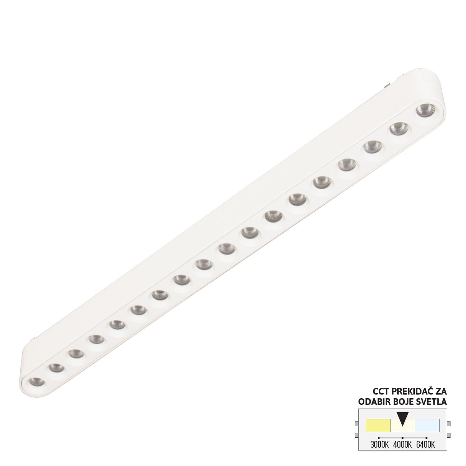 LED magnetna svetiljka CCT ULTRA SLIM FMS2001-18 WH - Novo u ponudi
