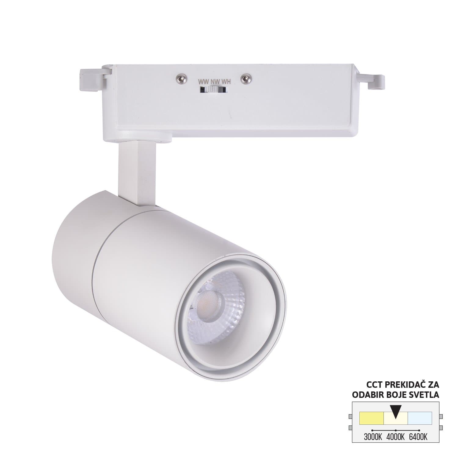 LED šinski reflektor TL08-20CCT WH - LED rasveta