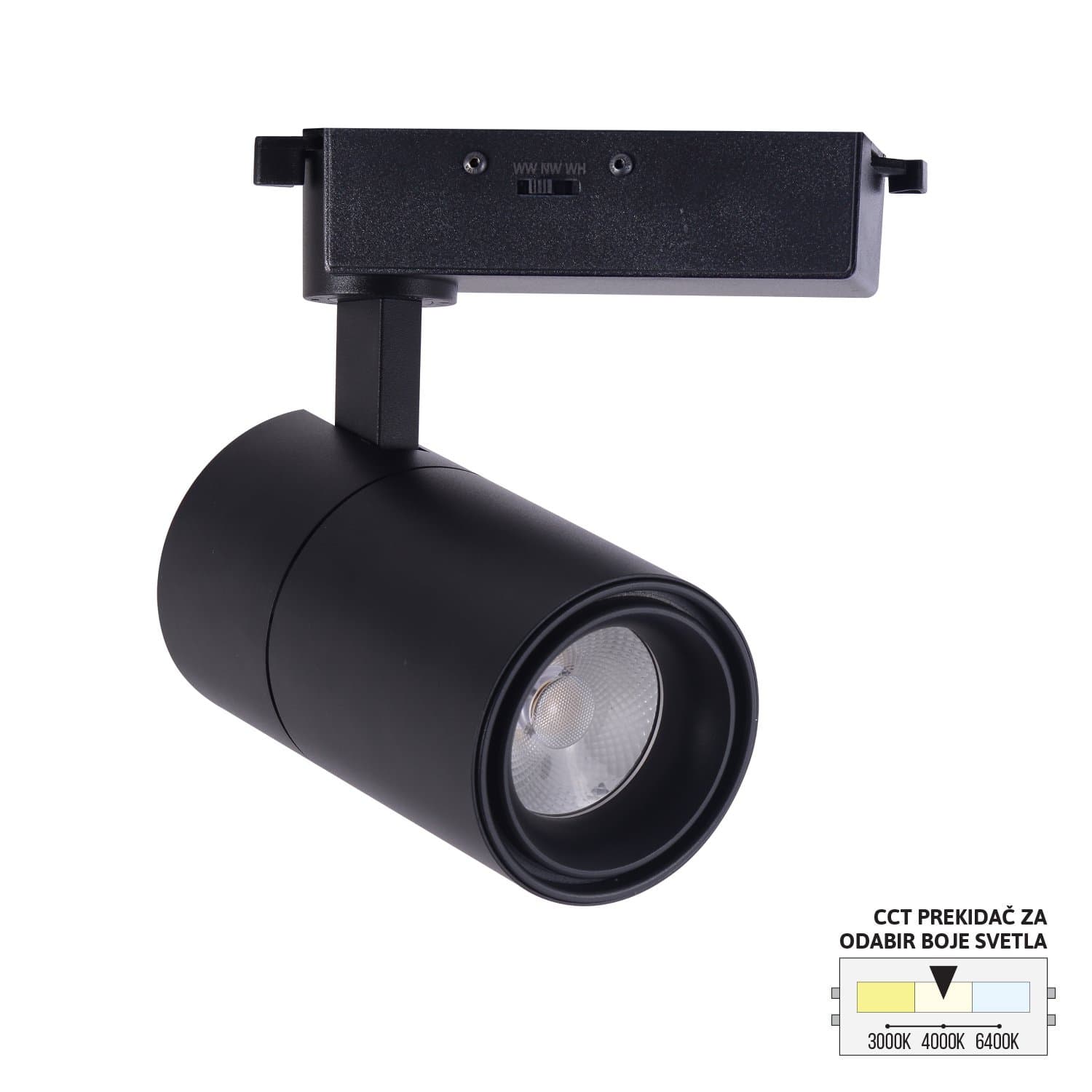 LED šinski reflektor TL08-30CCT BK - LED rasveta