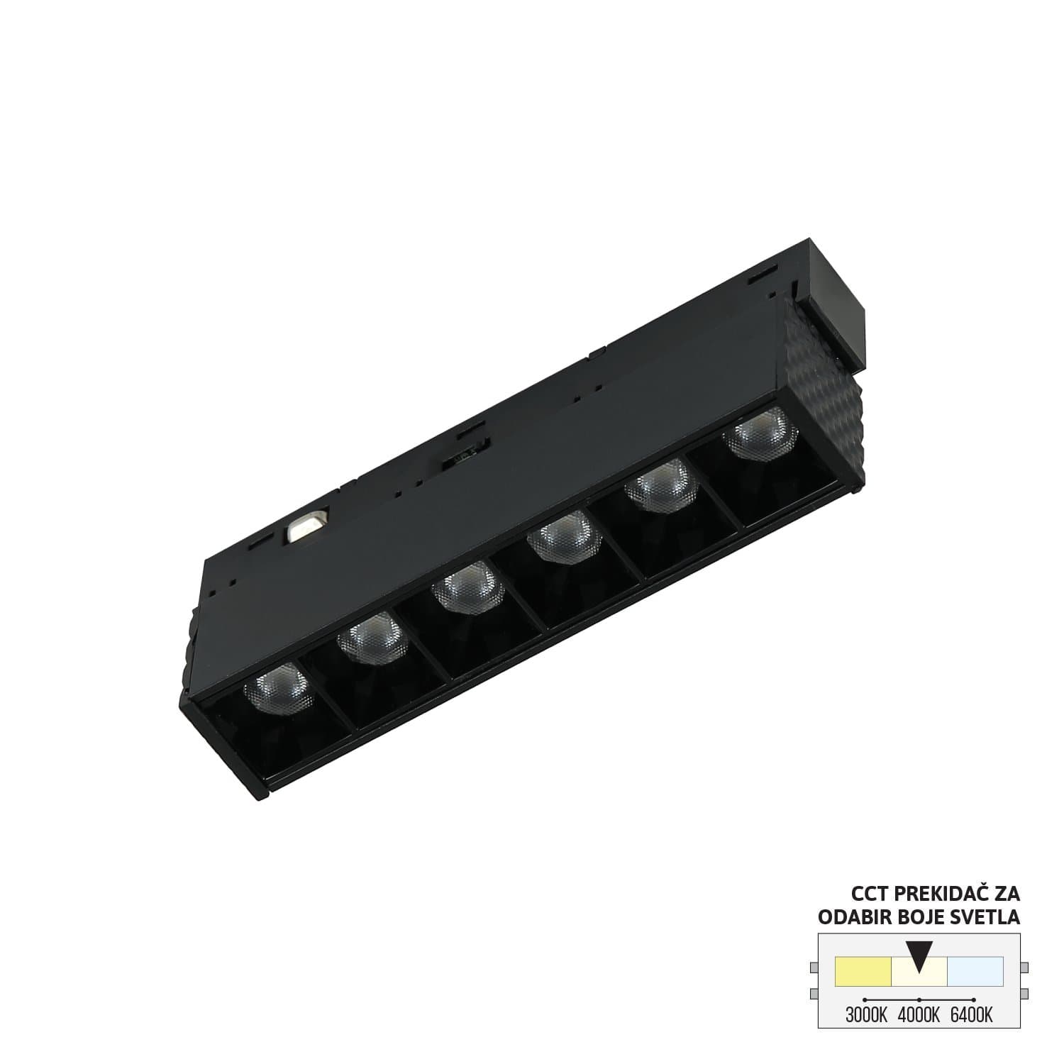 LED magnetna svetiljka CCT FM2001-6 BK - Novo u ponudi