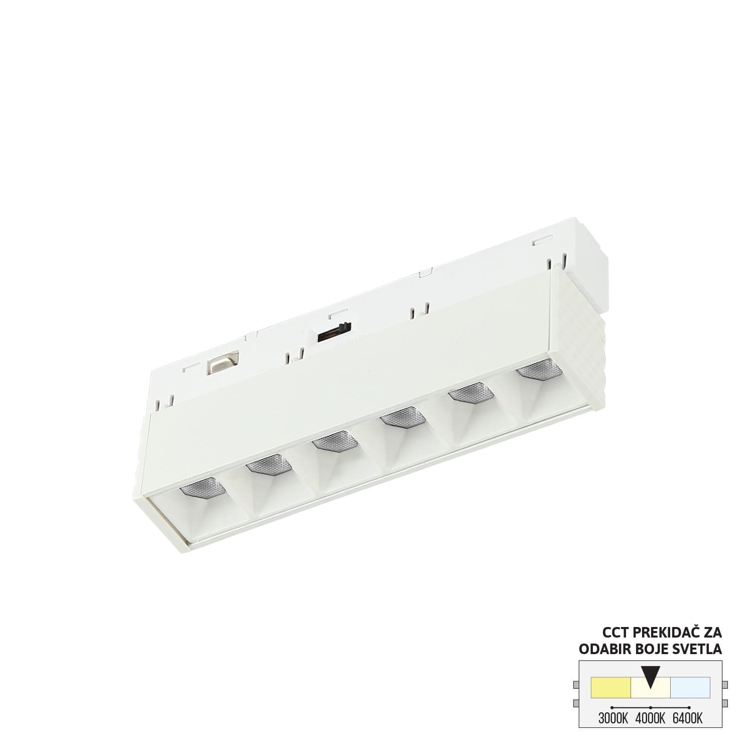 LED magnetna svetiljka CCT FM2001-6 WH - Novo u ponudi