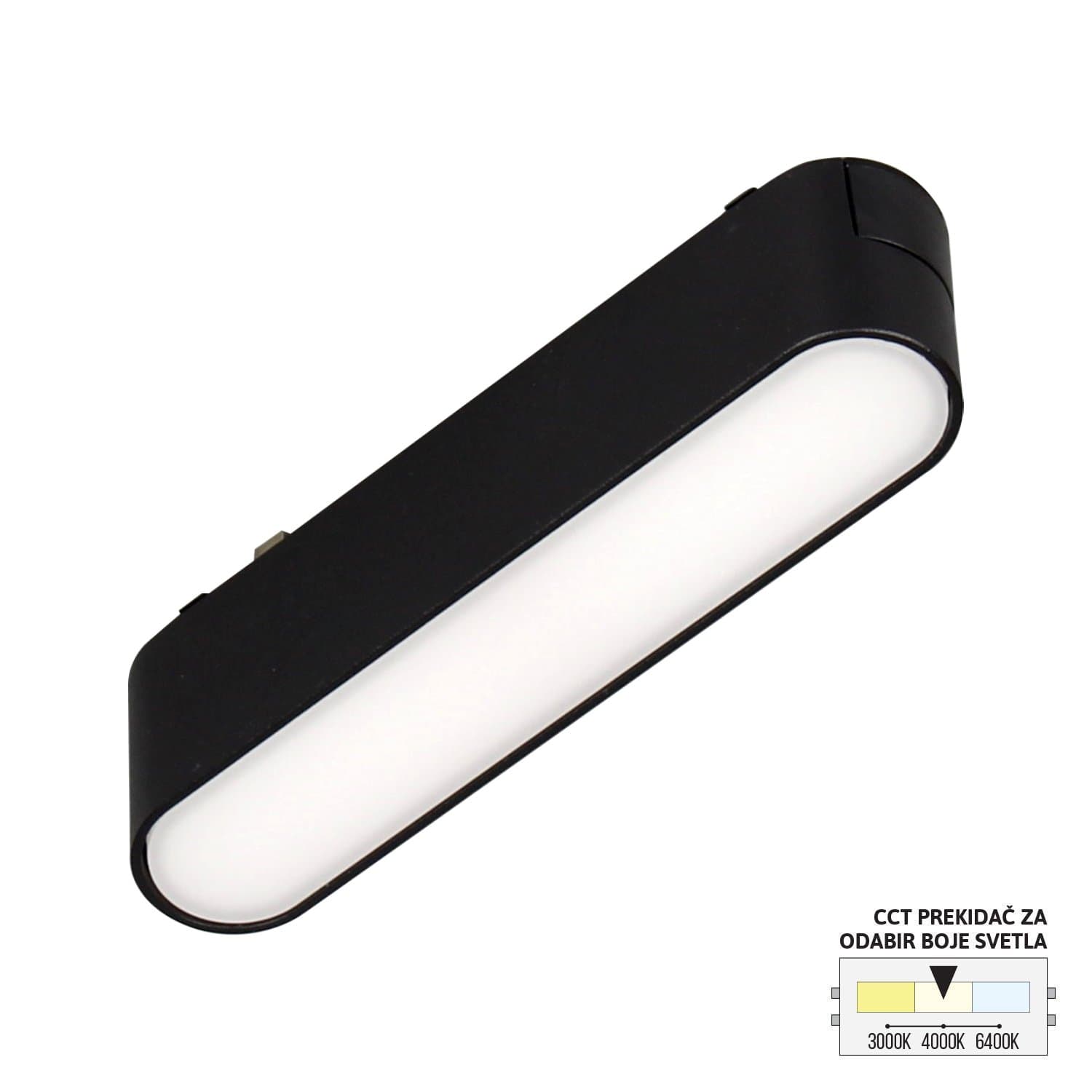 LED magnetna svetiljka CCT ULTRA SLIM FMS1001-6 BK - Novo u ponudi