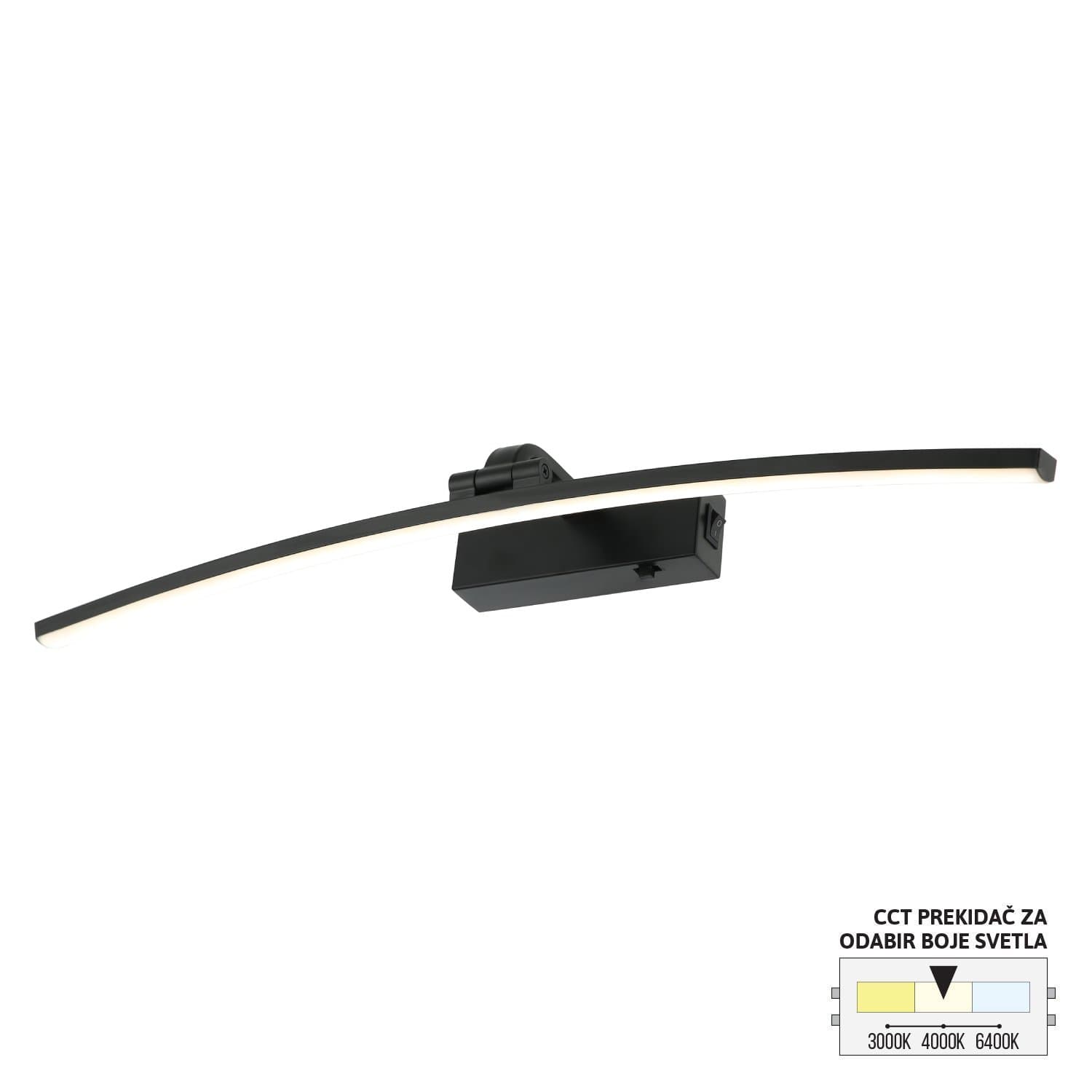 LED zidna lampa LZ008-14 BK - LED zidne lampe