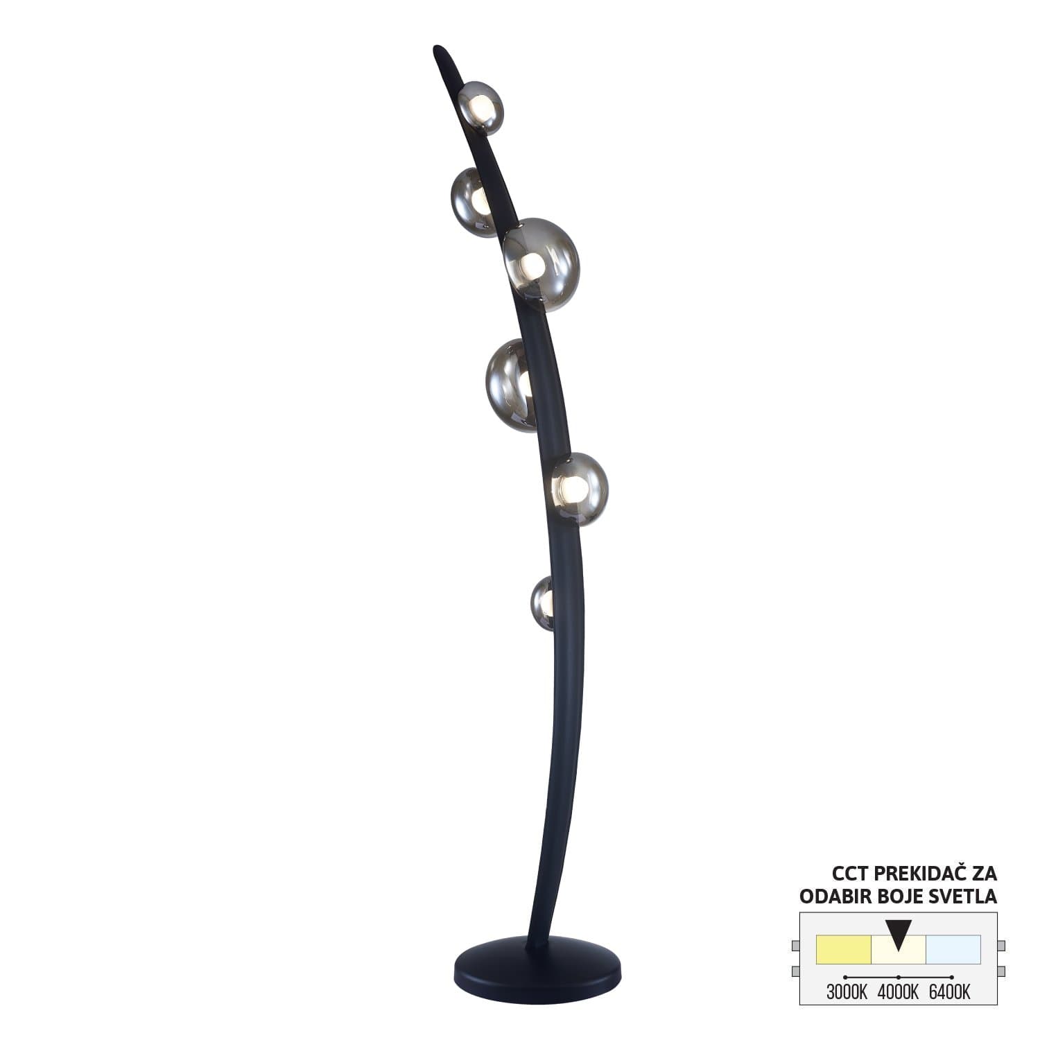 LED podna lampa FK2015-15F BK - LED podne lampe