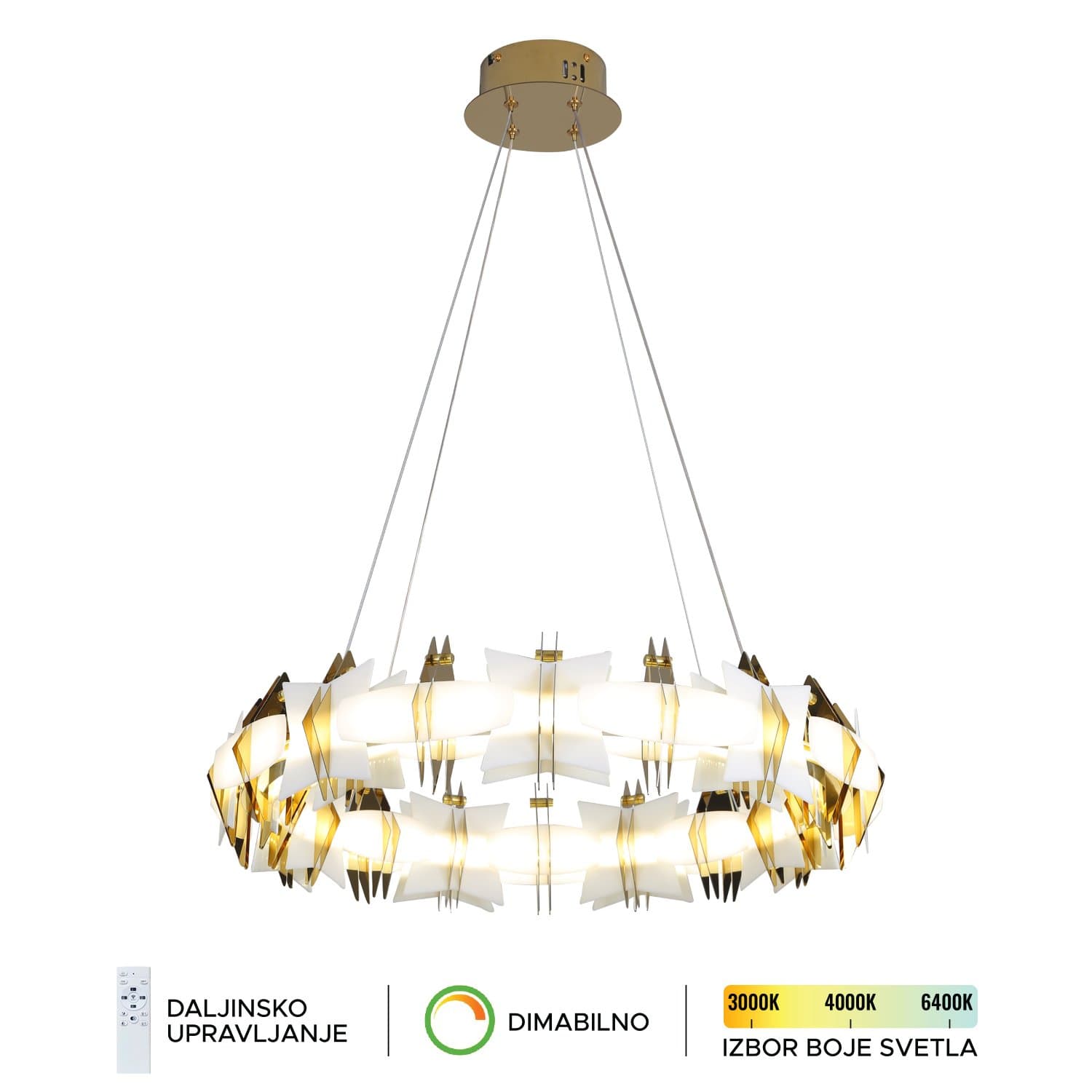 LED visilica KP4000-50V T - LED visilice